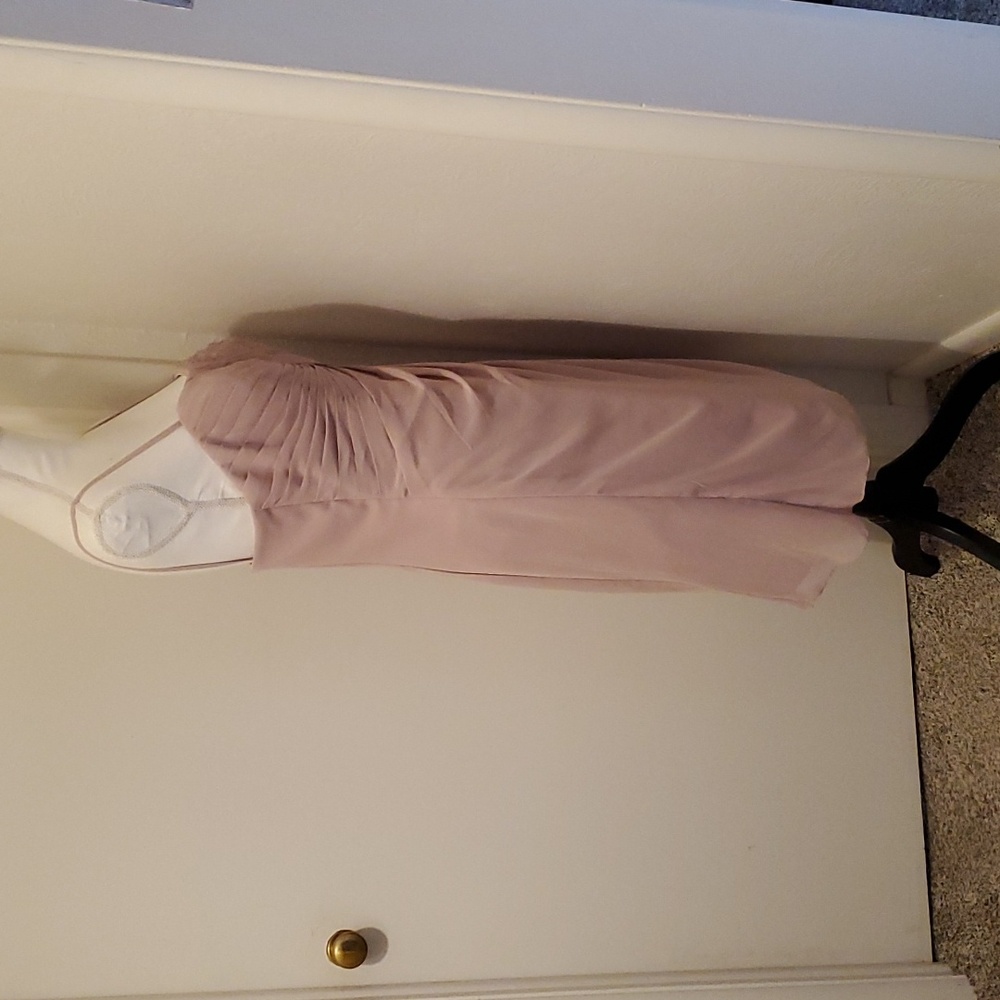 Euc Davinci Spaghetti Strap/Strapless Smokey Blus… - image 4